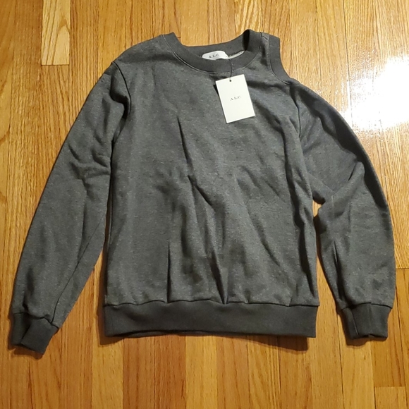 A.LC. Covell Cold Shoulder Sweatshirt - Picture 4 of 7
